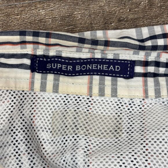 Auburn Tigers Shirt Men's XL White Plaid Football Vented Omni-Shade Pockets - Picture 8 of 10